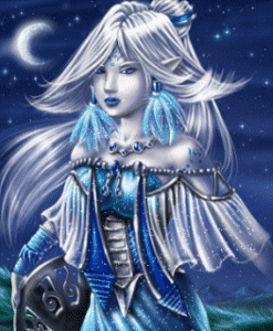 une fille toute en bleu  comme la couleur de ses yeux belle images lool