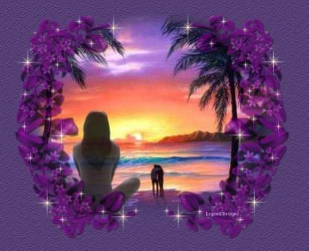 le coucher du soleil