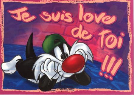  je suis love de toi !!!