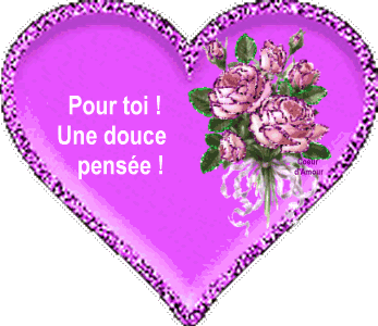 une douce pensée....